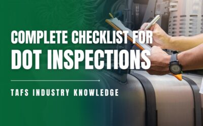 Complete DOT Inspection Checklist | TAFS