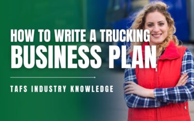 How to Write a Trucking Business Plan