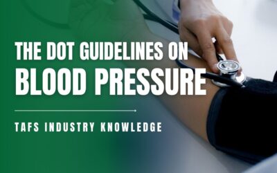 What Are the DOT Blood Pressure Guidelines?